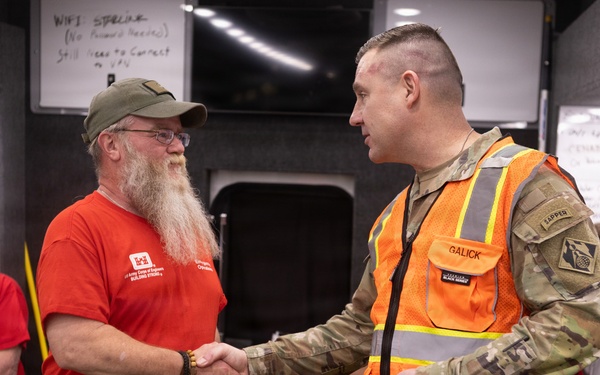 USACE Command Sgt. Maj. Visits Potomac Interceptor Collapse Site