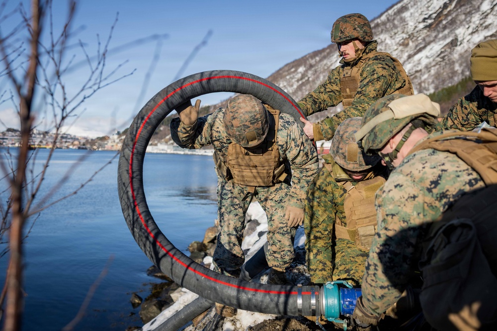 CORE26 | U.S. Marines Prove Critical Arctic Fuel Capability During Exercise Cold Response