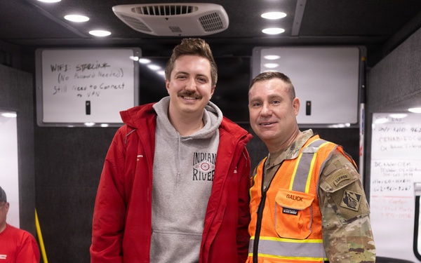 USACE Command Sgt. Maj. Visits Potomac Interceptor Collapse Site