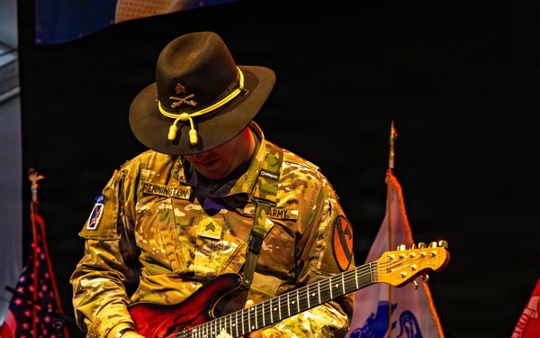 The First Team joins the Houston Rodeo for Military Appreciation Day