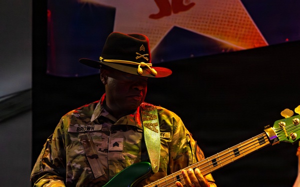 The First Team joins the Houston Rodeo for Military Appreciation Day