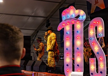 The First Team joins the Houston Rodeo for Military Appreciation Day
