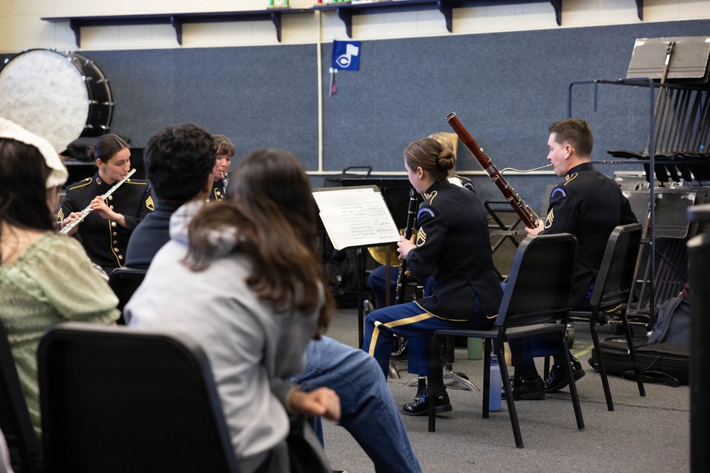 Educational Outreach by Small Groups from The U.S. Army Field Band