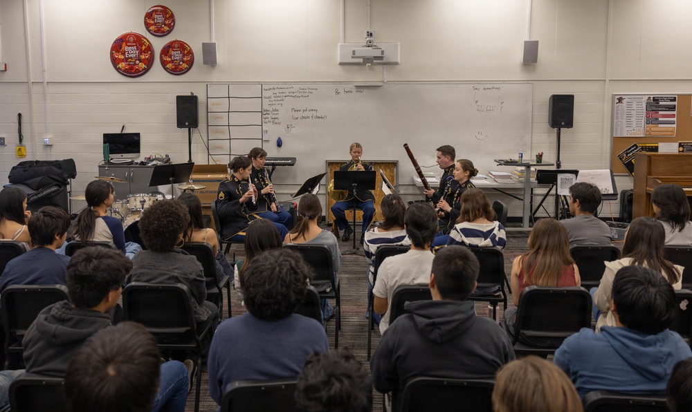 Educational Outreach by Small Groups from The U.S. Army Field Band