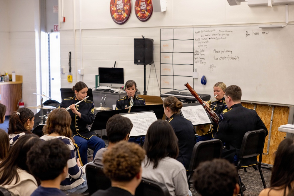 Educational Outreach by Small Groups from The U.S. Army Field Band