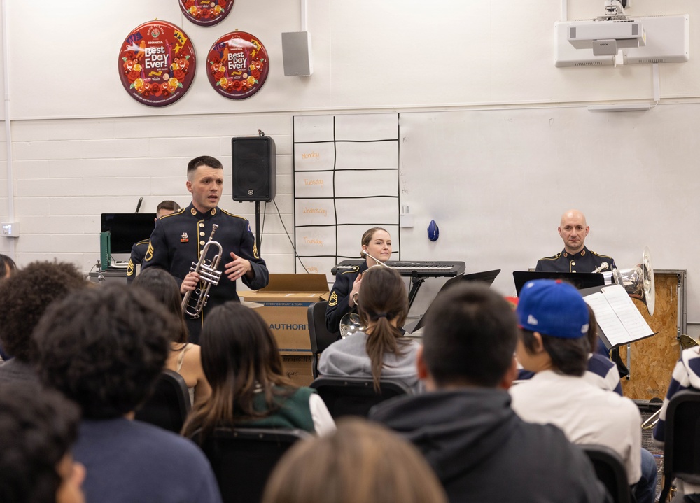 Educational Outreach by Small Groups from The U.S. Army Field Band