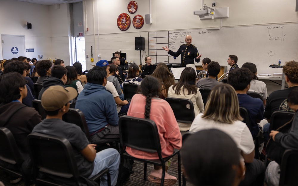 Educational Outreach by Small Groups from The U.S. Army Field Band