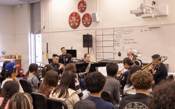 Educational Outreach by Small Groups from The U.S. Army Field Band