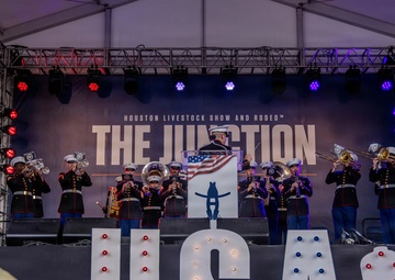 The First Team joins the Houston Rodeo for Military Appreciation Day
