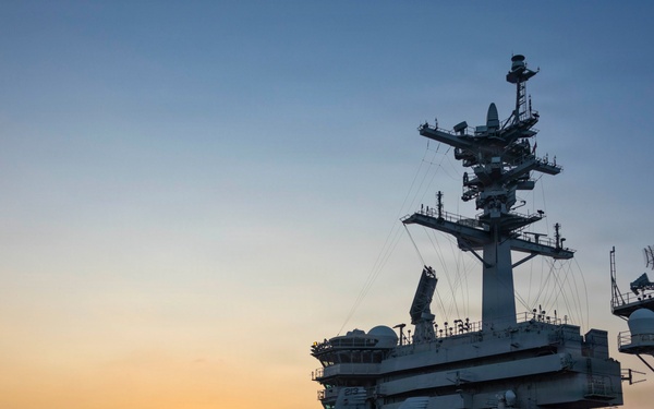 USS Abraham lincoln supports Operation Epic Fury