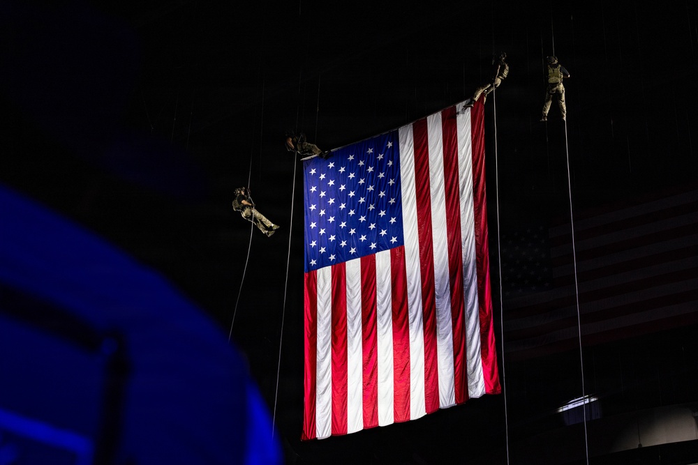 The First Team joins the Houston Rodeo for Military Appreciation Day