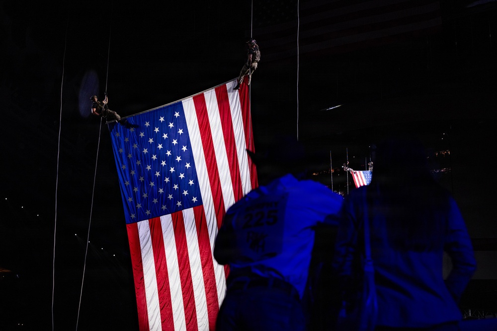 The First Team joins the Houston Rodeo for Military Appreciation Day