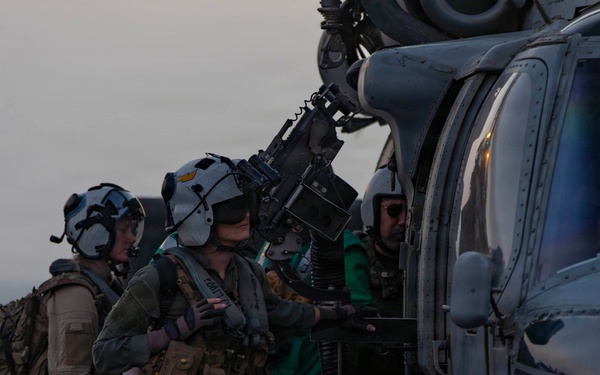 USS Abraham lincoln supports Operation Epic Fury