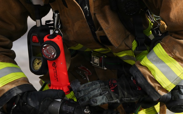 Flightline Ready: 99 CES firefighters train during RF 26-1