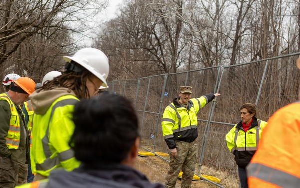 USACE, Partners Review Operations at Potomac Interceptor Site