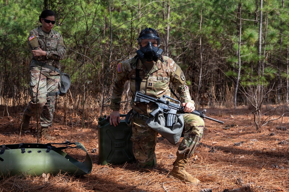 First Year Graduate Veterinary Education officers sharpen CBRNE response skills during Military Working Dog Week 2026