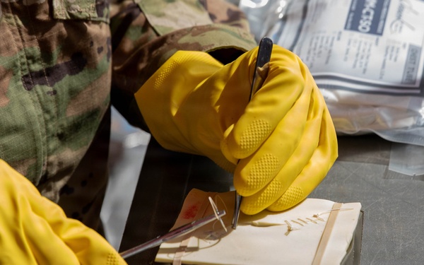 First Year Graduate Veterinary Education officers sharpen CBRNE response skills during Military Working Dog Week 2026