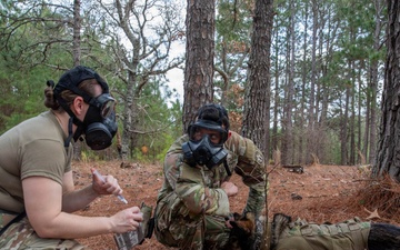 First Year Graduate Veterinary Education officers sharpen CBRNE response skills during Military Working Dog Week 2026