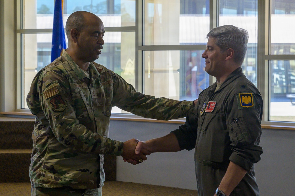 Mississippi Air National Guard Commander Coins Sentry South 26-2 Exercise Director