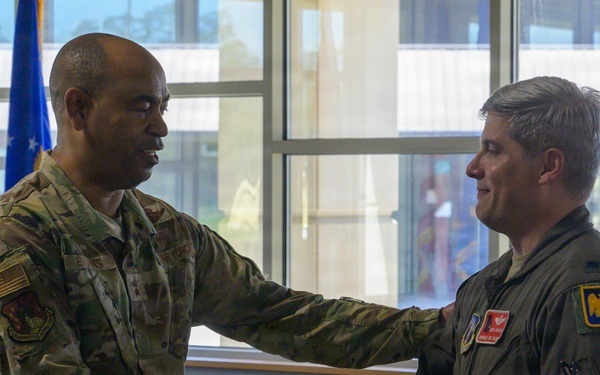 Mississippi Air National Guard Commander Coins Sentry South 26-2 Exercise Director