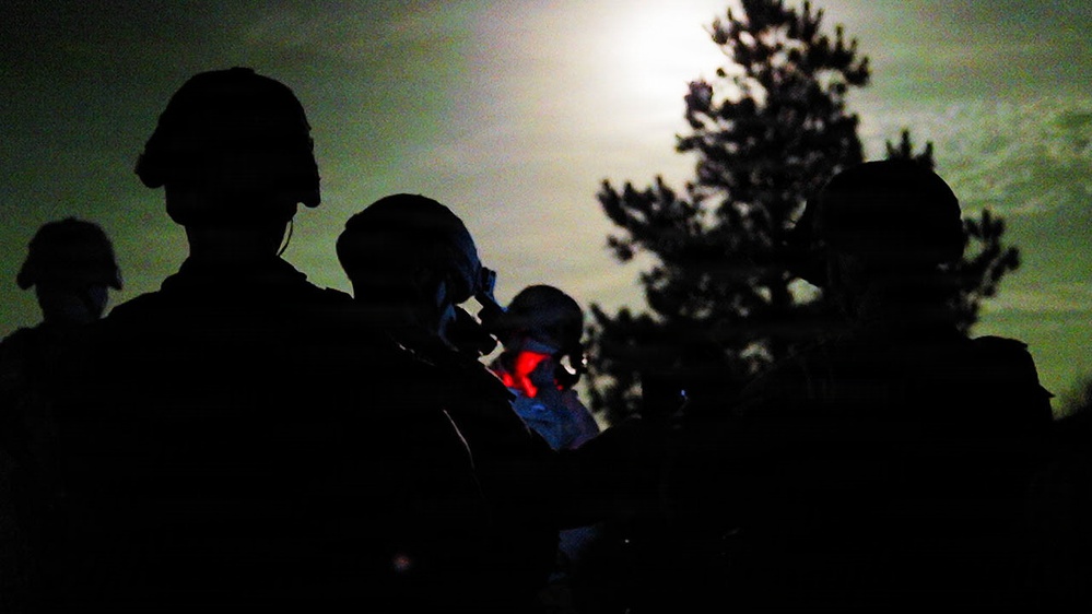 2026 XVIII Airborne Corps Brigade Separates Best Squad Competition: Night Land Navigation