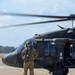 U.S. Army UH-60 Black Hawk Crew Chief Waits for Distinguished Visitors During Sentry South 26-2