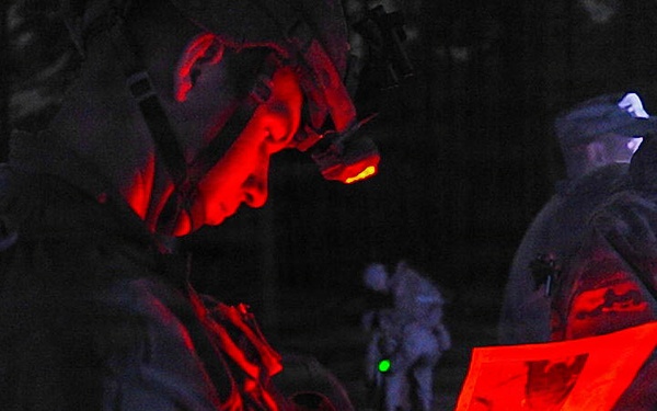 2026 XVIII Airborne Corps Brigade Separates Best Squad Competition: Night Land Navigation