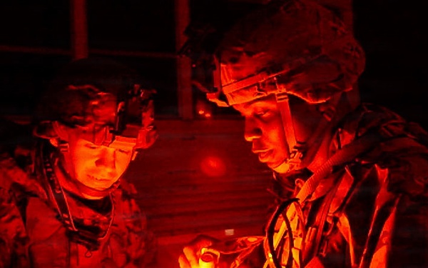 2026 XVIII Airborne Corps Brigade Separates Best Squad Competition: Night Land Navigation