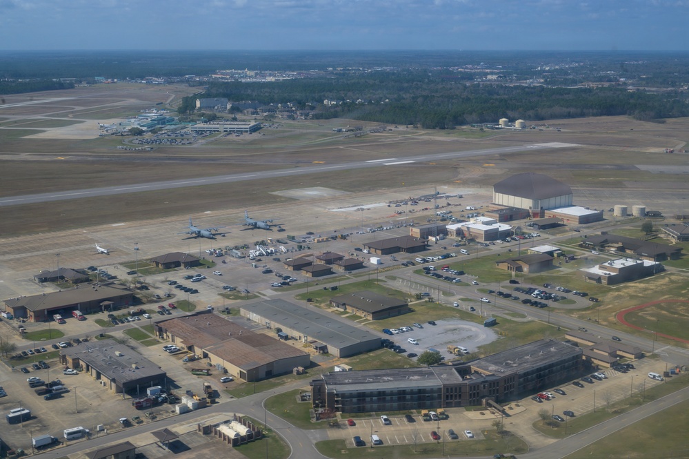 Aerial View of Combat Readiness Training Center During Sentry South 26-2