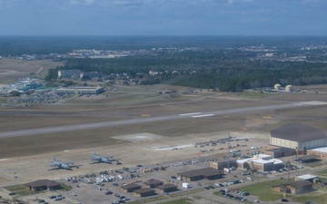 Aerial View of Combat Readiness Training Center During Sentry South 26-2