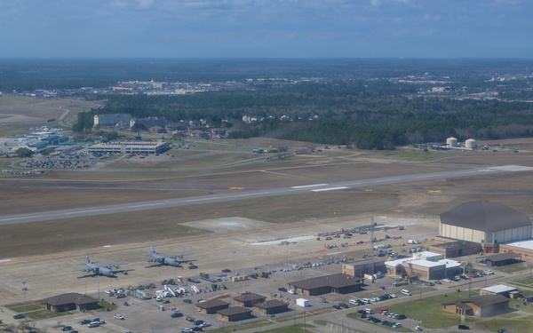 Aerial View of Combat Readiness Training Center During Sentry South 26-2