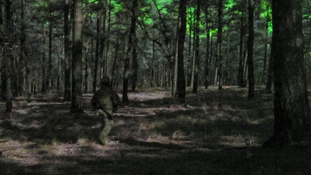 2026 XVIII Airborne Corps Brigade Separates Best Squad Competition: Night Land Navigation