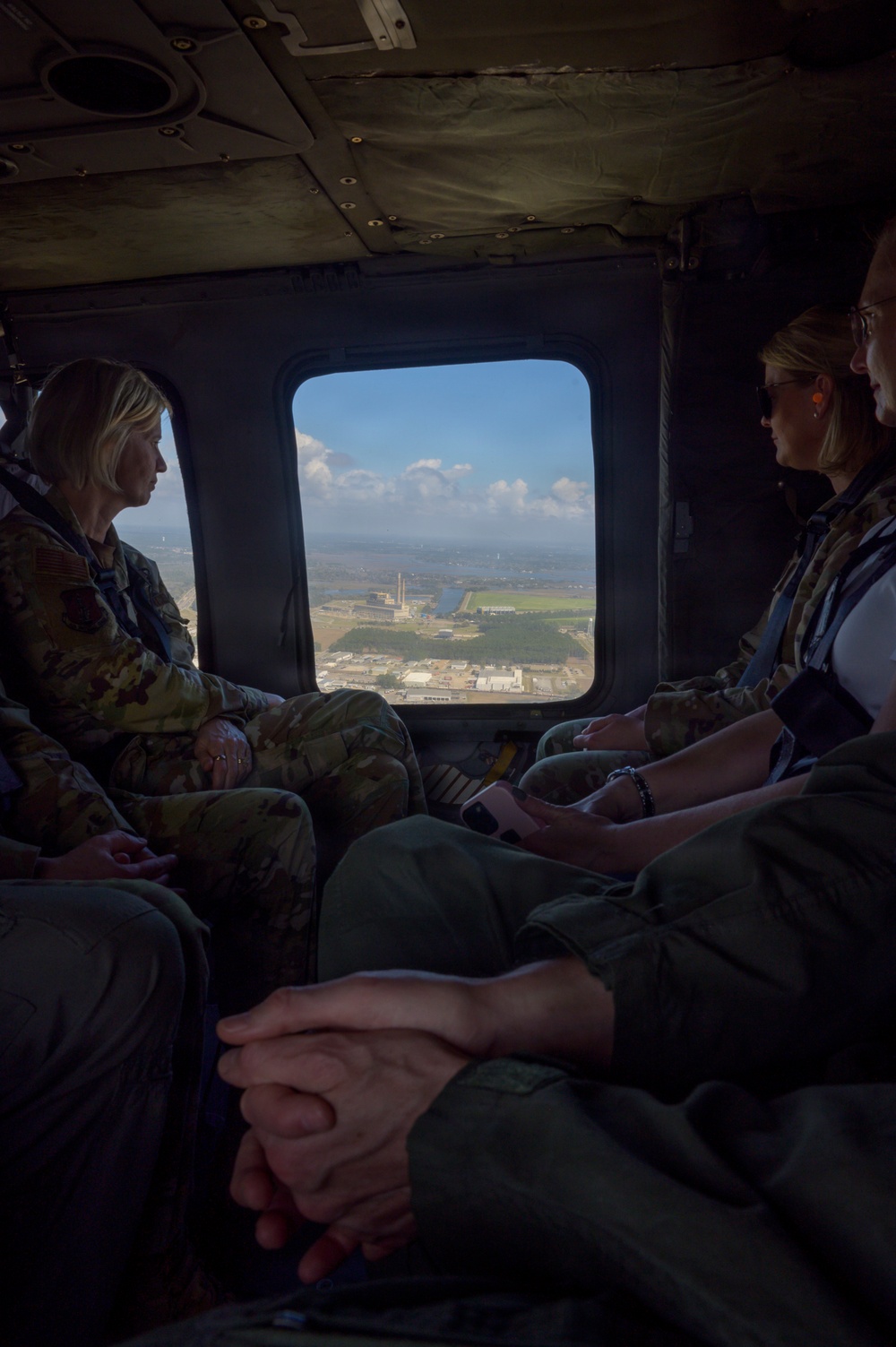 Distinguished Visitor Party En Route to Camp Shelby During Sentry South 26-2