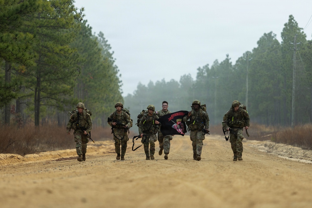 2026 XVIII Airborne Corps Brigade Separates Best Squad Competition: 12 Mile Ruck
