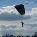 Spanish Air Force Airman Conducts Parachute Jump During Sentry South 26-2