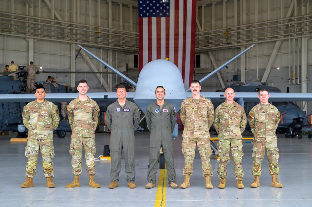 188th Wing Airmen Pose for Group Photo During Sentry South 26-2