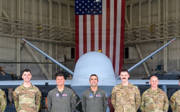 188th Wing Airmen Pose for Group Photo During Sentry South 26-2