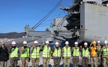 Port Operations Support Korean Rotational Force Mission in Busan
