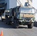 Tactical truck exits ship during offload