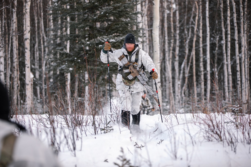 10th Special Forces Group (Airborne) train in Arctic environment during AE26