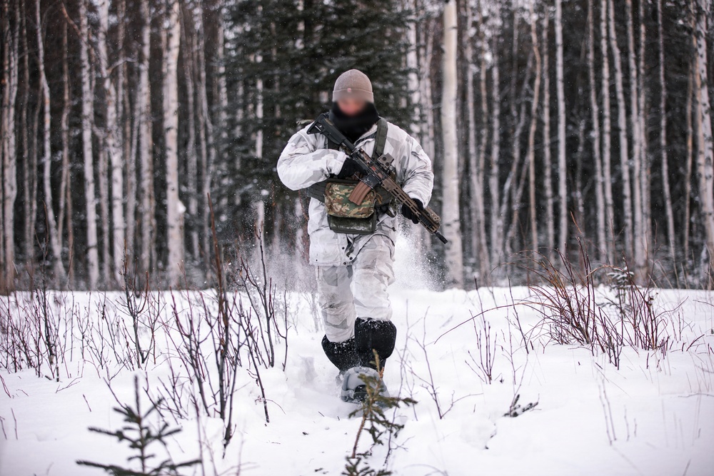 10th Special Forces Group (Airborne) train in Arctic environment during AE26