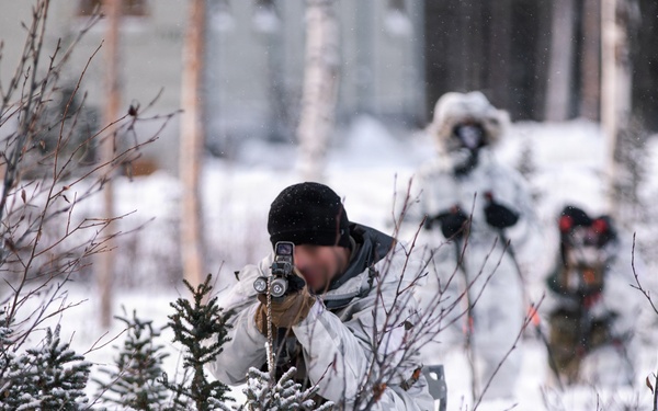 10th Special Forces Group (Airborne) train in Arctic environment during AE26