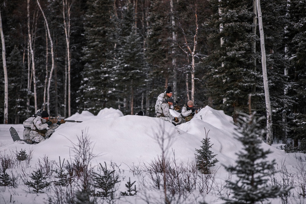 10th Special Forces Group (Airborne) train in Arctic environment during AE26