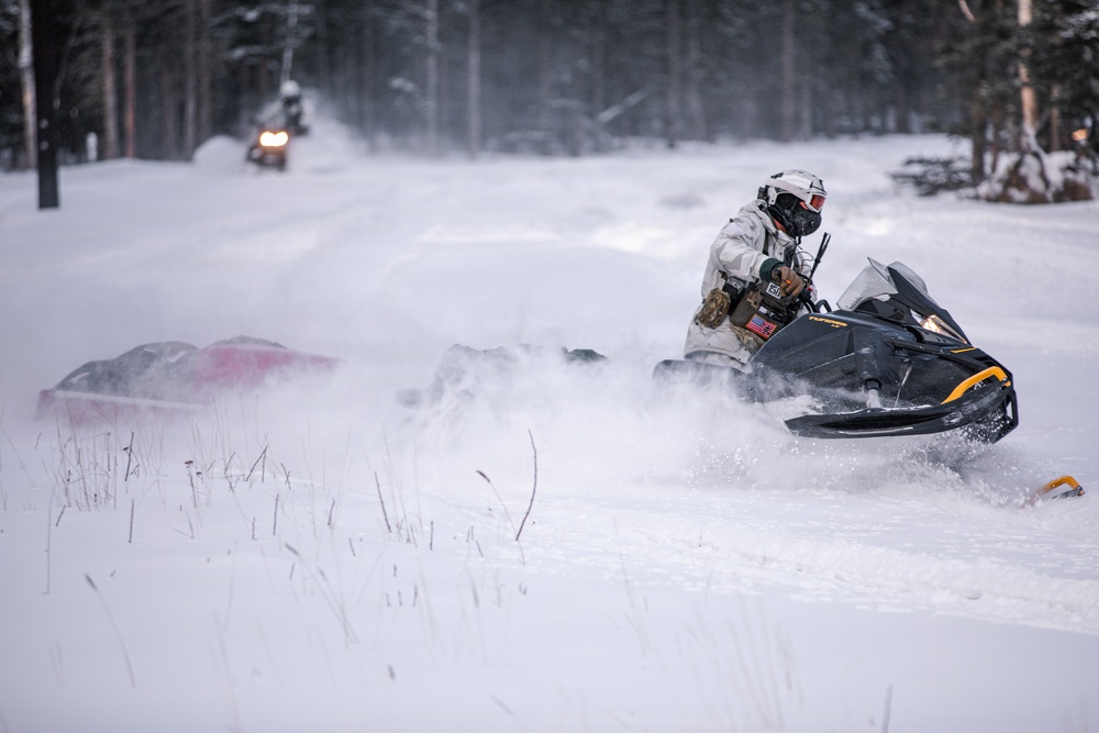 10th Special Forces Group (Airborne) train in Arctic environment during AE26