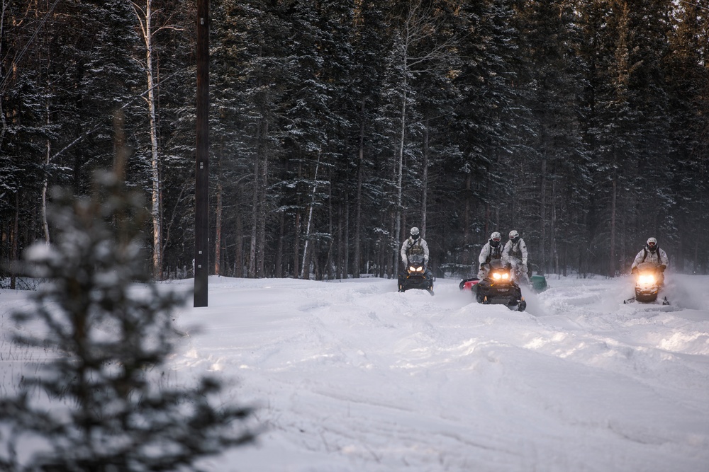 10th Special Forces Group (Airborne) train in Arctic environment during AE26