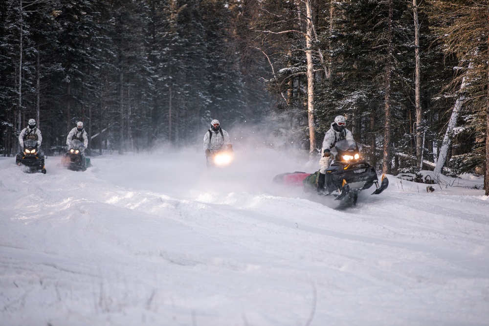 10th Special Forces Group (Airborne) train in Arctic environment during AE26