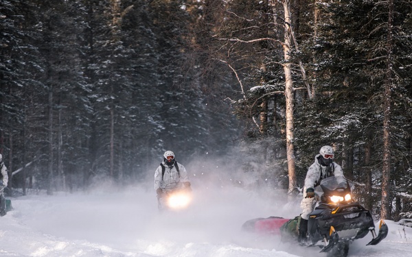 10th Special Forces Group (Airborne) train in Arctic environment during AE26