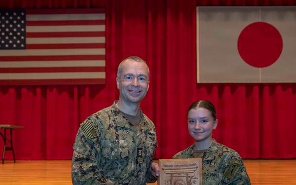 CFAY Holds All Hands and Awards at Quarters&amp;#xA;