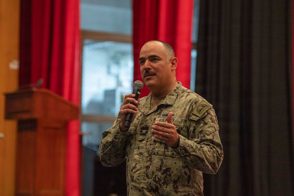 CFAY Holds All Hands and Awards at Quarters&amp;#xA;