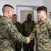 III Marine Expeditionary Force Deputy Commanding General visits 5th Air Naval Gunfire Liaison Company